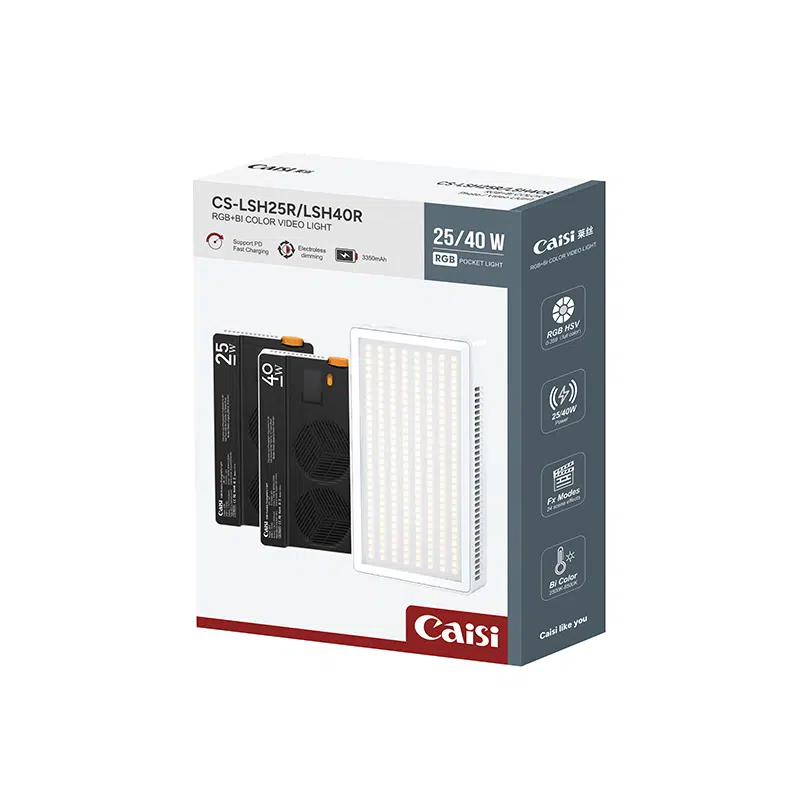 Caisi CS-LSH40R 40W RGB LED Video Light c