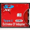 High Speed SD to CF Card Adapter Supports SDHC/SDXC to 16/32/64/128 GB