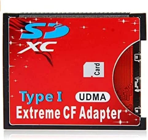 High Speed SD to CF Card Adapter Supports SDHC/SDXC to 16/32/64/128 GB