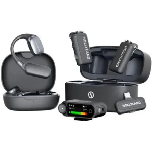 Hollyland LARK MAX 2 Ultimate Combo 2-Person Wireless Microphone System for Cameras and Mobile Devices