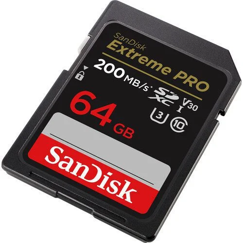 SanDisk 64GB Extreme PRO UHS-I U3 SDXC Memory Card c SanDisk 64GB Extreme PRO UHS-I U3 SDXC Memory Card