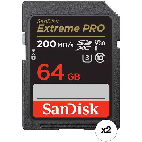 SanDisk 64GB Extreme PRO UHS-I U3 SDXC Memory Card