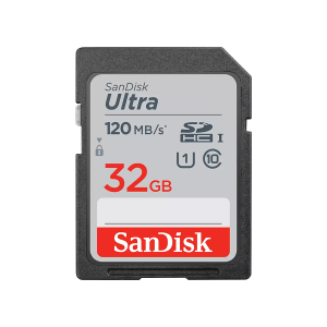 SanDisk Ultra SDXC 32GB 120MB/s Class 10 UHS-I
