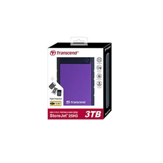 Transcend External HDD 1TB Purple Iron Grey1
