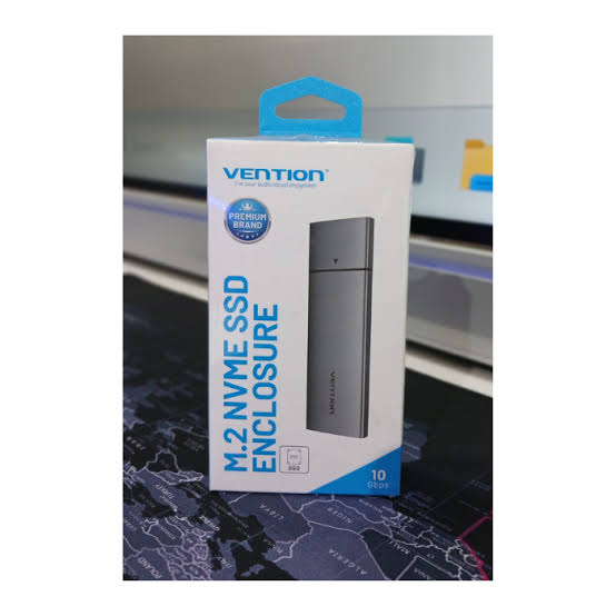 Vention M.2 NVMe SSD Enclosure (USB 3.1 Gen 2-C) Gray Aluminum 1